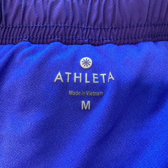 ATHLETA Purple Running Workout Shorts Size: M - Picture 6 of 8